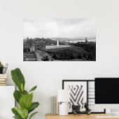 Astoria, Oregon Resevoir en Fort Astoria Poster (Thuiskantoor)