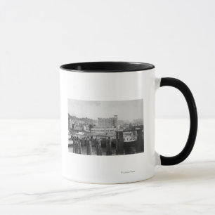 Astoria, Oregon Scene met ferry Slip Mok