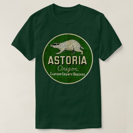  Astoria Oregon T-shirt (Design voorkant)
