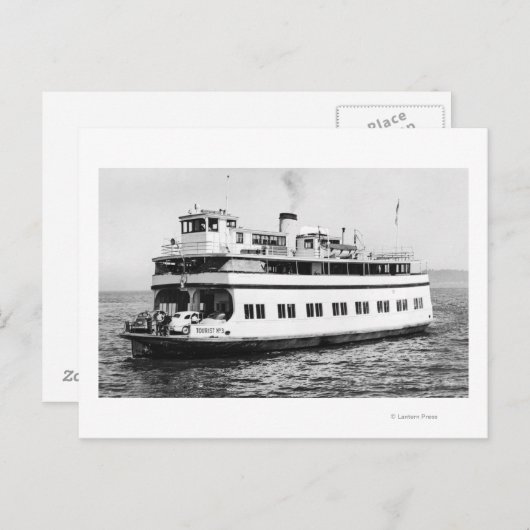 Astoria, Oregon Uitzicht van de Astoria Briefkaart (Voorkant / Achterkant)