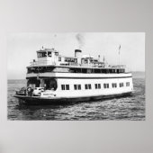 Astoria, Oregon Uitzicht van de Astoria Poster (Voorkant)