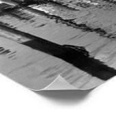 Astoria, Oregon Waterfront Uitzicht van de Geviste Poster (Hoek)