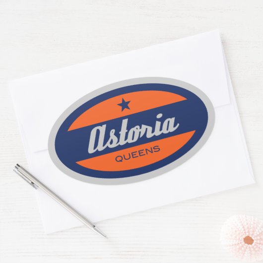 Astoria Ovale Sticker (Envelop)