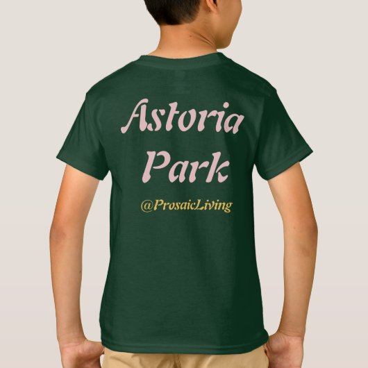 Astoria Park Foto T-shirt (Achterkant)