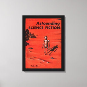 Astounding - 1955.10_Pulp Art Canvas Afdruk