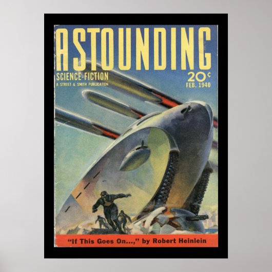 Astounding Science Fiction_ February 1940_Pulp Art Poster (Voorkant)