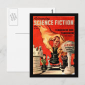 Astounding Science Fiction_ January 1947_Pulp Art Briefkaart (Voorkant / Achterkant)