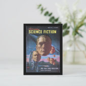 Astounding Science Fiction _June 1951_Pulp Art Briefkaart (Staand voorkant)