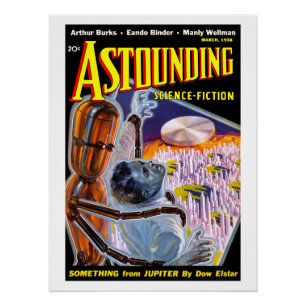 Astounding Science Fiction (Mar, 1938) Perfect Poster