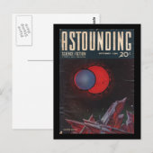 Astounding Science-Fiction, september 1940_Pulp Briefkaart (Voorkant / Achterkant)