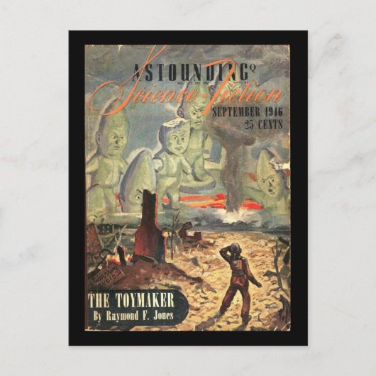 Astounding Science Fiction_ September 1946_Pulp Ar Briefkaart (Voorkant)