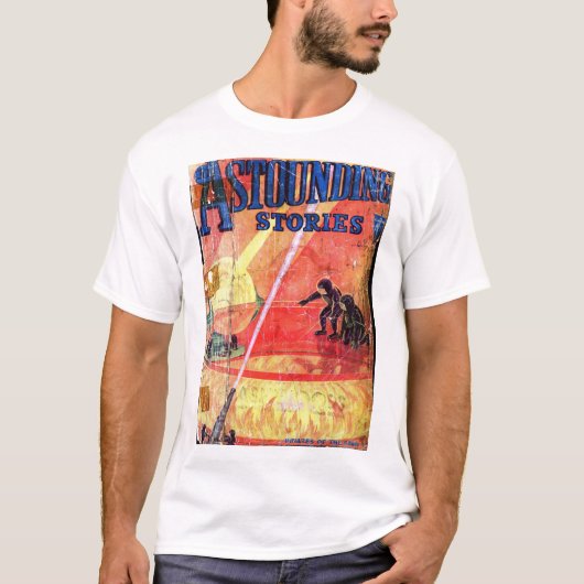 Astounding v010 n02 (1932-05.Clayton)_Pulp Art T-shirt (Voorkant)
