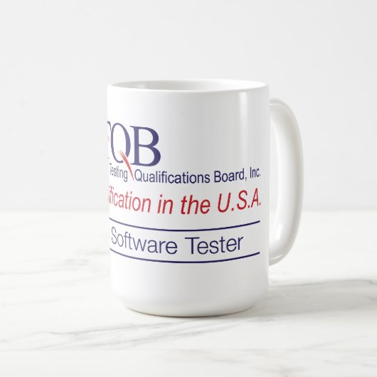 ASTQB Certified Software Tester Mok (Voorkant rechts)