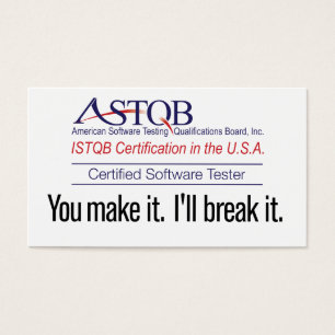 ASTQB Certified Software Tester U maakt deze kaart