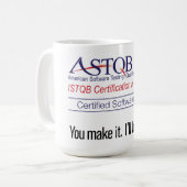 ASTQB Certified Software Tester U maakt het Mok (Voorkant links)