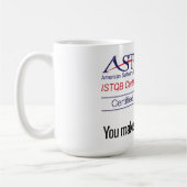 ASTQB Certified Software Tester U maakt het Mok (Links)