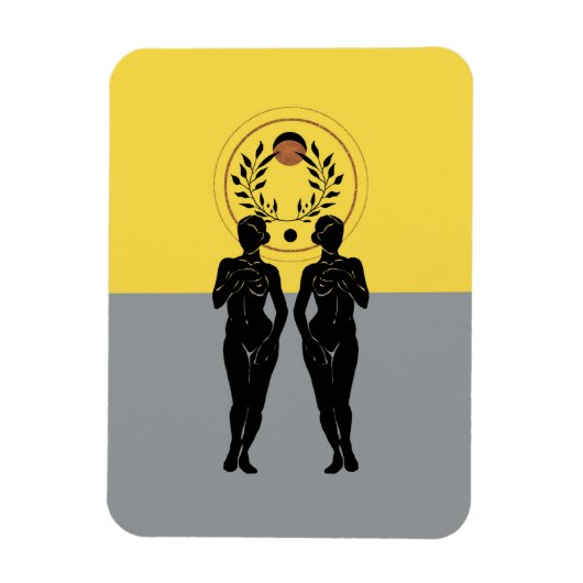 Astra Feminine Modern Art Magneet (Verticaal)