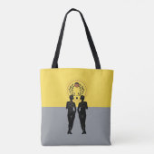 Astra Feminine Modern Art Tote Bag (Achterkant)