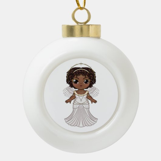Astra Keramische Bal Ornament (Voorkant)