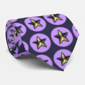 Astra Metallica Lavender Stropdas (Opgerold)