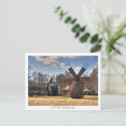 ASTRA Museum Briefkaart (Staand voorkant)