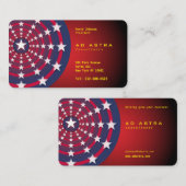 Astra Standard, 3,5 x 2,0-inch Visitekaartje (Voorkant / Achterkant)