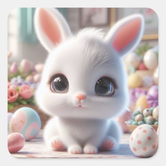 Astra Vierkante Sticker (Voorkant)