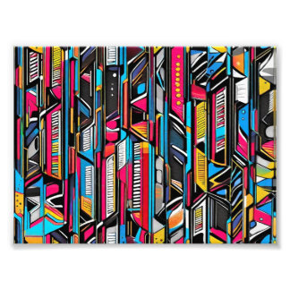 ASTRACT ALL ART FOTO AFDRUK