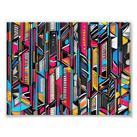 ASTRACT ALL ART FOTO AFDRUK (Voorkant)