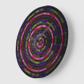 Astract Glas in lood mozaïekpatroon #5 Grote Klok (Hoek)