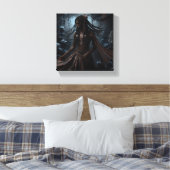 Astrakeon De hemelse cartograaf Canvas Afdruk (Insitu (Slaapkamer))