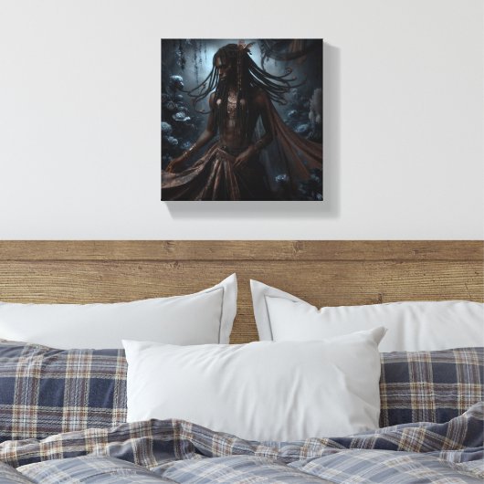 Astrakeon De hemelse cartograaf Canvas Afdruk (Insitu (Slaapkamer))