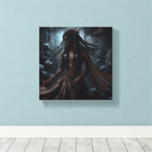 Astrakeon De hemelse cartograaf Canvas Afdruk (Insitu (Houten vloer))