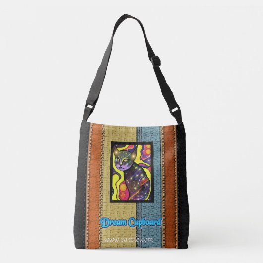 Astral Cat- Crossbody Tas (Achterkant)