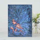 Astral Fae Fantasy Stars Constellations Art Kaart (Staand voorkant)