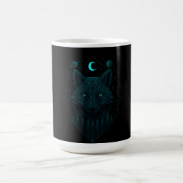 Astral Fox - Kosmisch Slimme Geest Koffiemok