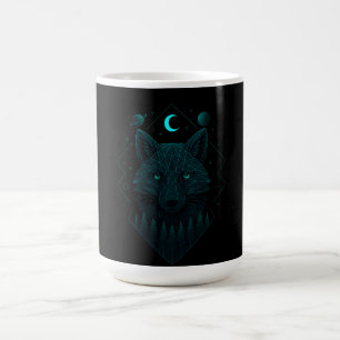 Astral Fox - Kosmisch Slimme Geest Koffiemok