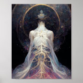 Astral Ganglia 2 Fantasy Science Fiction Art Poster (Voorkant)