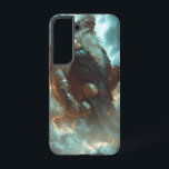 Astral Horse Flame telefoonhoesje Samsung Galaxy Hoesje<br><div class="desc">Een fel paard gehuld in kosmische vlammen,  symboliseert kracht,  beweging en een verbinding met de sterren.</div>