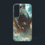 Astral Horse Flame telefoonhoesje Samsung Galaxy Hoesje<br><div class="desc">Een fel paard gehuld in kosmische vlammen,  symboliseert kracht,  beweging en een verbinding met de sterren.</div>