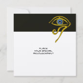 ASTRAL HORUS OYE / BLUE TALISMAN, Astrologie Kaart (Achterkant)