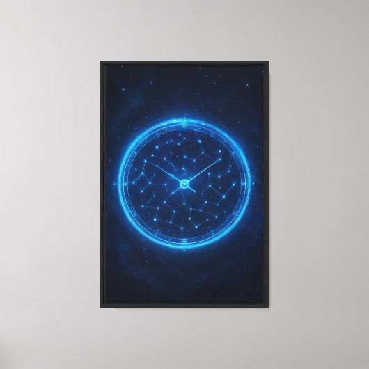 Astral Hour Dial Canvas Afdruk (Voorkant)