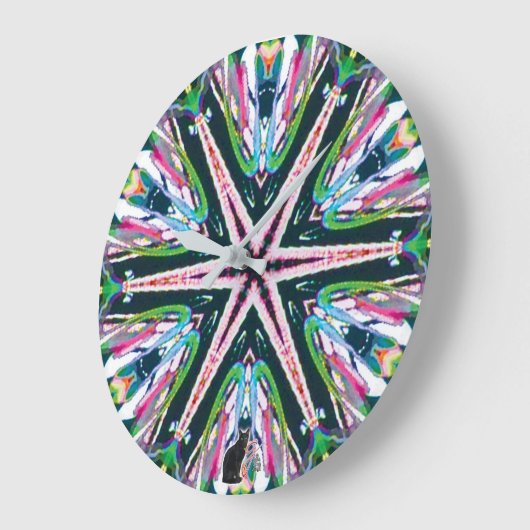 Astral Kaleidoscoop Grote Klok (Hoek)