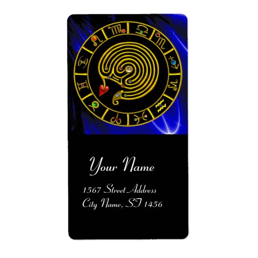 ASTRAL LABYRINTH ETIKET (Voorkant)