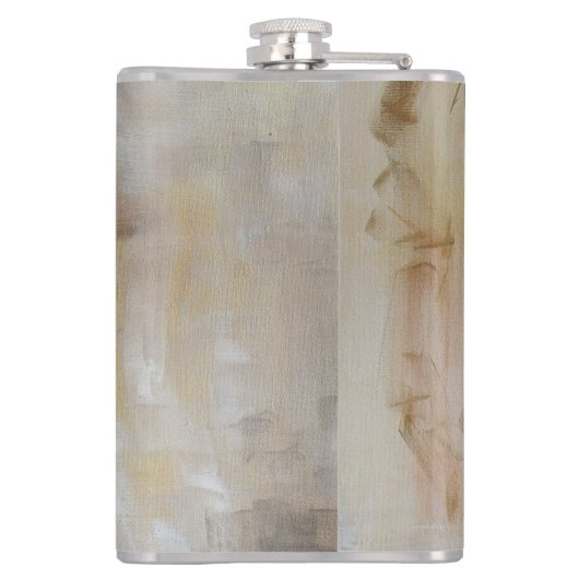 "Astral Lights" door Ramona Walach Heupfles (Achterkant)