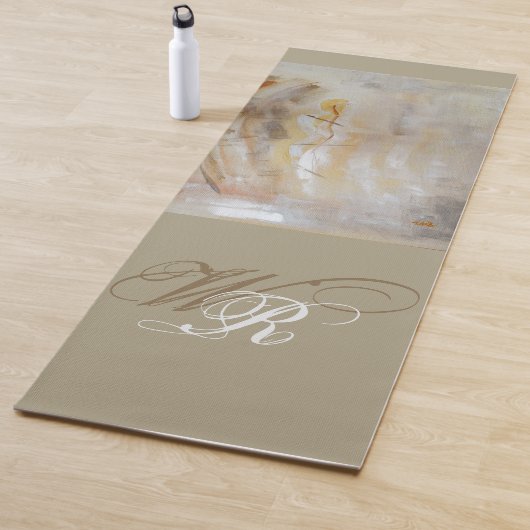 "Astral Lights" door Ramona Walach Yogamat (In situ)
