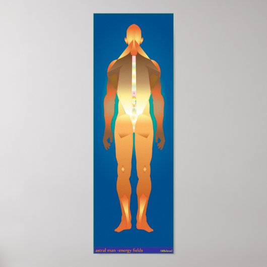 astral man poster (Voorkant)