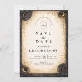 Astral Night Wedding Save The Date (Voorkant)