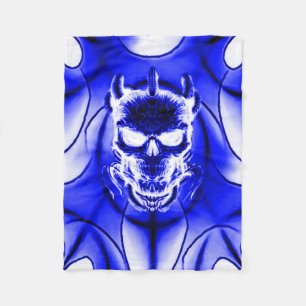 Astral Phantom Skull Fleece Deken