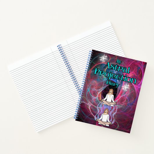 Astral Projection Diary Journal Notitieboek (Binnen)